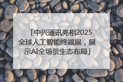中兴通讯亮相2025全球人工智能终端展，展示AI全场景生态布局