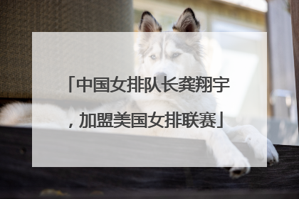 中国女排队长龚翔宇，加盟美国女排联赛