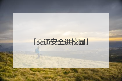 交通安全进校园