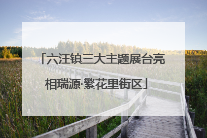 六汪镇三大主题展台亮相瑞源·繁花里街区
