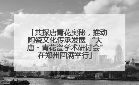 共探唐青花奥秘，推动陶瓷文化传承发展 “大唐・青花瓷学术研讨会”在郑州圆满举行