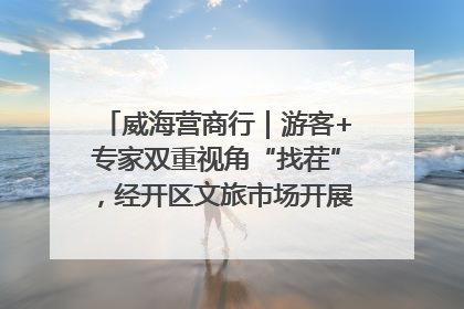 威海营商行｜游客+专家双重视角“找茬”，经开区文旅市场开展暑期前“体检”