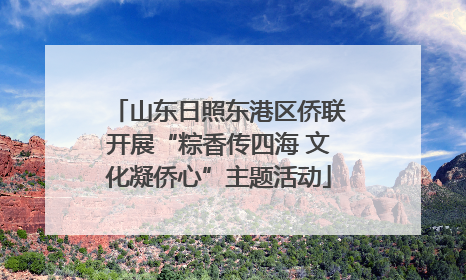 山东日照东港区侨联开展“粽香传四海 文化凝侨心”主题活动