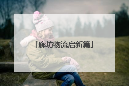 廊坊物流启新篇