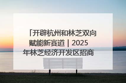 开辟杭州和林芝双向赋能新赛道｜2025年林芝经济开发区招商引资（杭州）推介展销活动在杭举办