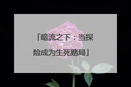 暗流之下：当探险成为生死赌局