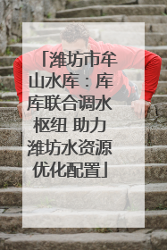潍坊市牟山水库：库库联合调水枢纽 助力潍坊水资源优化配置