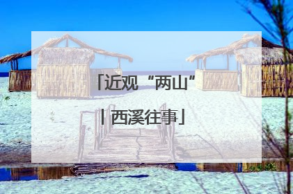 近观“两山”丨西溪往事