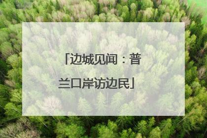 边城见闻：普兰口岸访边民