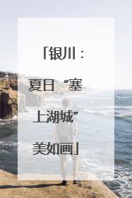 银川：夏日“塞上湖城”美如画