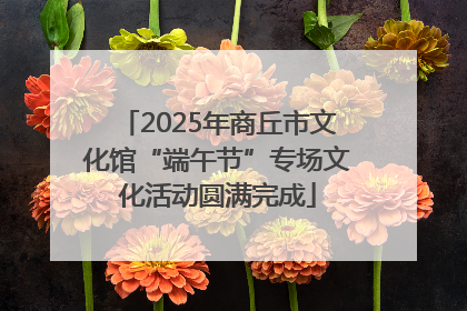 2025年商丘市文化馆“端午节”专场文化活动圆满完成